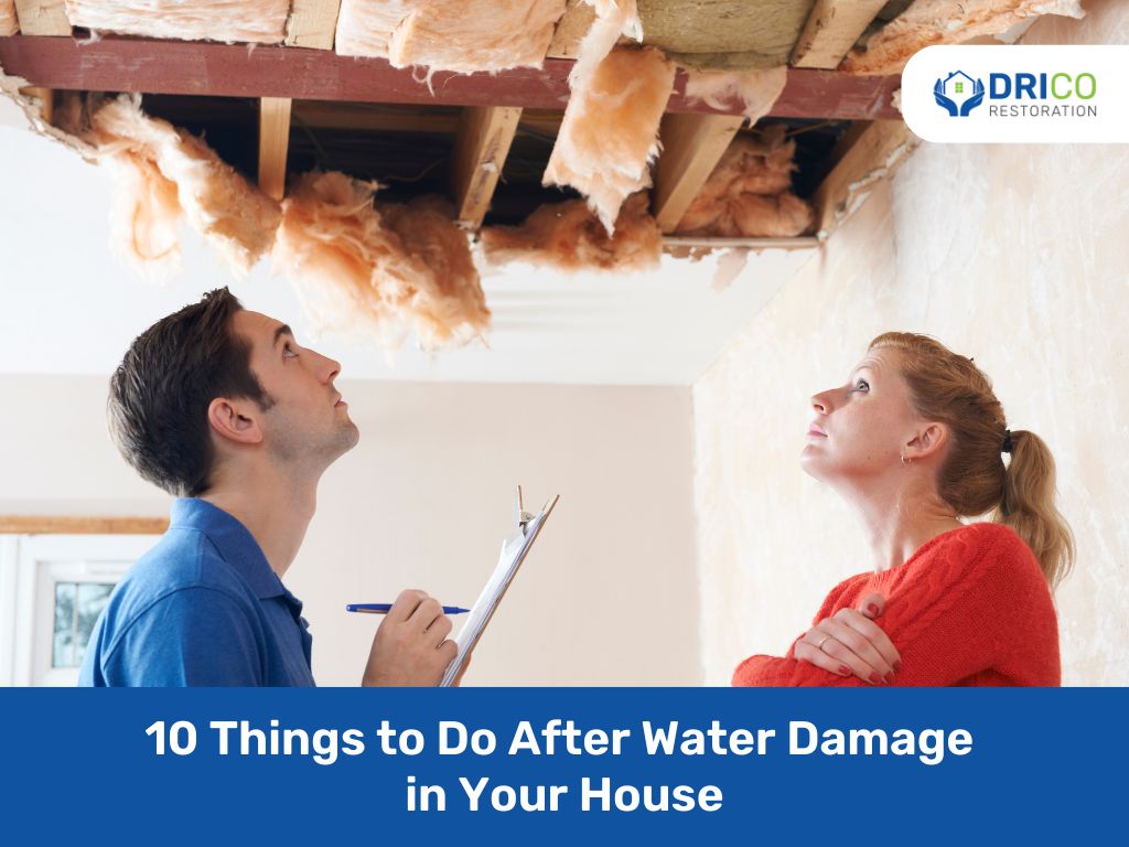 10 Things to Do After Water Damage in Your House