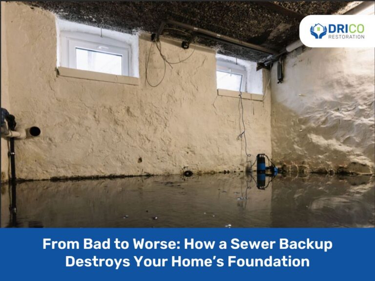 From Bad To Worse: How A Sewer Backup Destroys Your Home’s Foundation 5